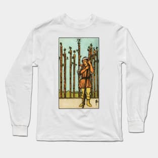 NINE OF WANDS Long Sleeve T-Shirt